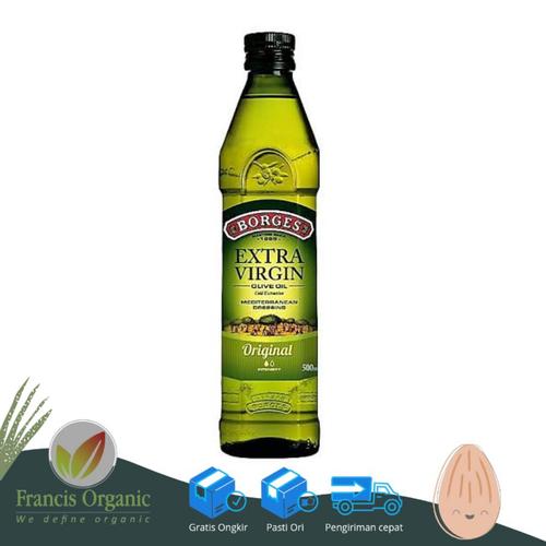 Foto Produk Borges Extra Virgin Olive Oil 500ml / Minyak Zaitun 500ml - Tanpa Kardus dari Francis Organic