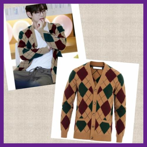 Jual CARDIGAN TAEHYUNG RUN BTS CARDI 