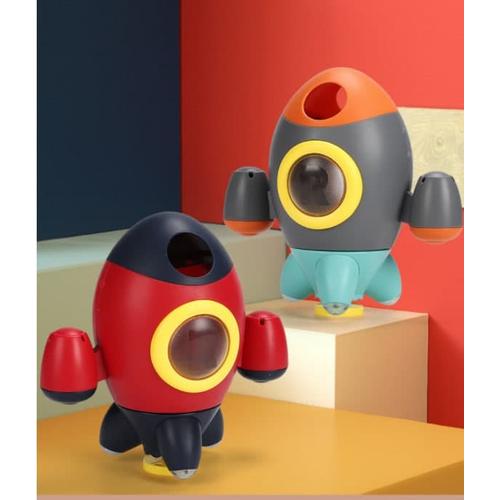 Gambar Mainan Mandi Anak Bayi Bath Toy Rocket Roket Air - Merah dari ROZENZEEP Jakarta Barat Tokopedia