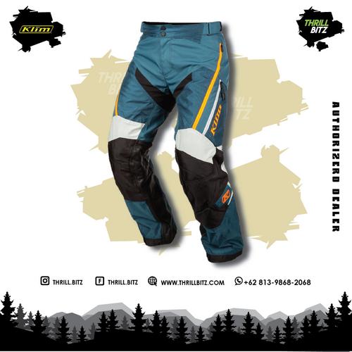 Klim Dakar Pant - Striking Petrol Size 