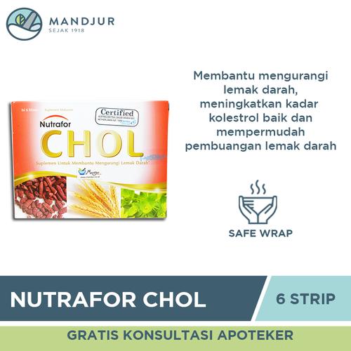 Gambar Nutrafor CHOL - Suplemen Penurun Lemak Darah dari mandjur Jakarta Pusat Tokopedia
