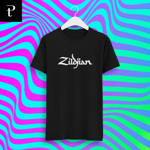 Jual KAOS Zildjian - Black - Hitam, M 