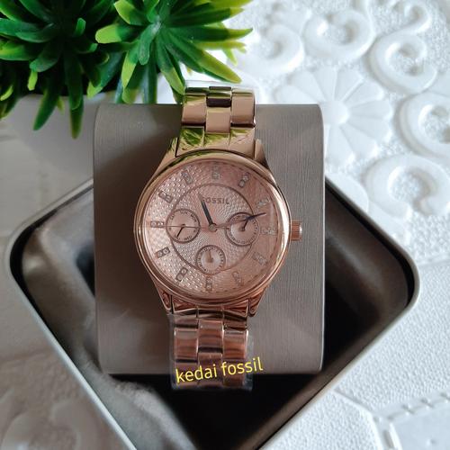 Jual Jam fossil wanita BQ1561 rosegold 