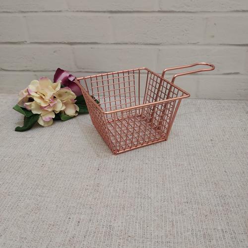 Foto Produk Serving basket for fries chips burger / keranjang saji untuk cafe - e gold rose dari Jakarta Grande Store