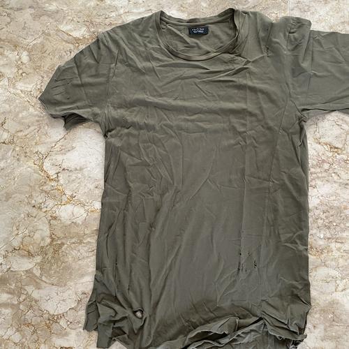 Jual T shirt zara green army - Jakarta 