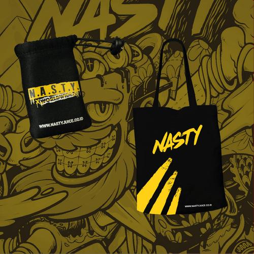 Foto Produk Tas Totebag dan Pouch Sleeve Mod Case Vape Bag Ekslusif NASTY Project dari NASTYProject