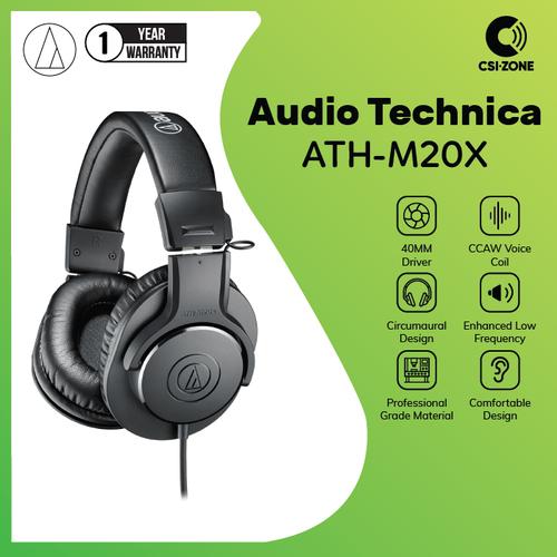 Foto Produk Audio Technica ATH-M20X Professional Monitor Headphone dari csi-zone