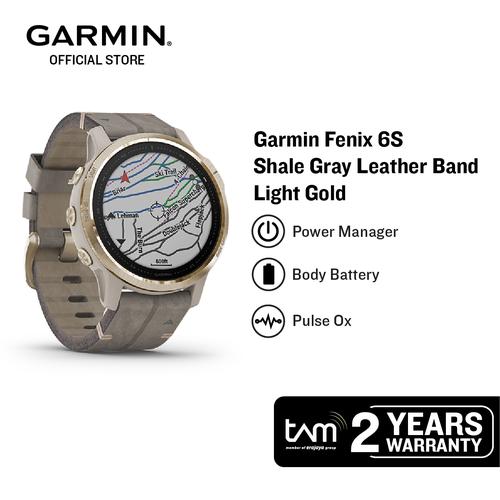 Promo Garmin Fenix 6S Light Gold tone 