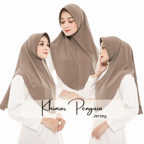 Foto Produk Hijab Instan Rabiah Bahan Jersey Motif Polos - Jilbab Simpel Daily - Army dari Tika Muslimah Collection