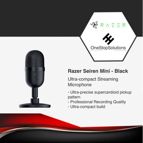 Foto Produk Razer Mic Seiren Mini - Black dari OneStopSolutions