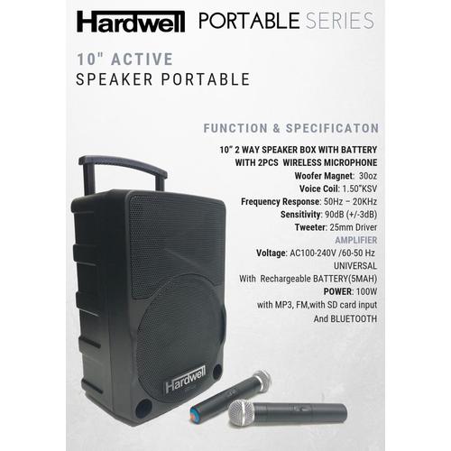 Speaker monitor Aktif Portable mini 