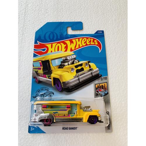 Hot Wheels 2020 HW Metro Road Bandit – Gelbes Spielzeugauto, Modell 7/250