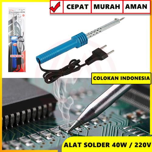 Gambar ALAT SOLDER SOLDERING ALAT PATRI LISTRIK 40 WATT SOLDERING IRON dari Modifikasi Market Jakarta Utara Tokopedia