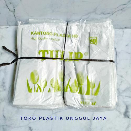 Jual Kantong plastik HD tulip 40 putih 