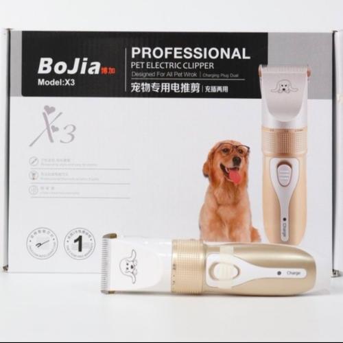 Jual BoJia Pet Electric Clipper Alat Cukur bulu hewan grooming