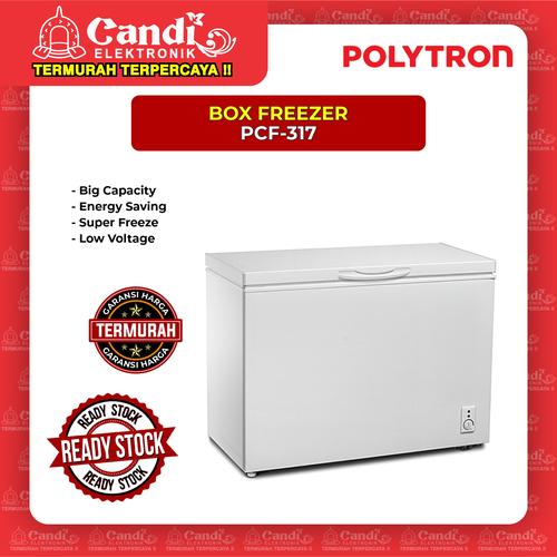 Foto Produk BOX FREEZER 300 LITER POLYTRON PCF-317 dari Candi Elektronik Solo