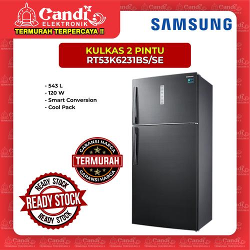 Foto Produk KULKAS 2 PINTU SAMSUNG RT53K6231BS/SE dari Candi Elektronik Solo