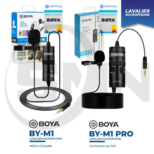 Jual Microphone Mic Clip On Boya BYM1 Lavalier M1 PRO Jakarta