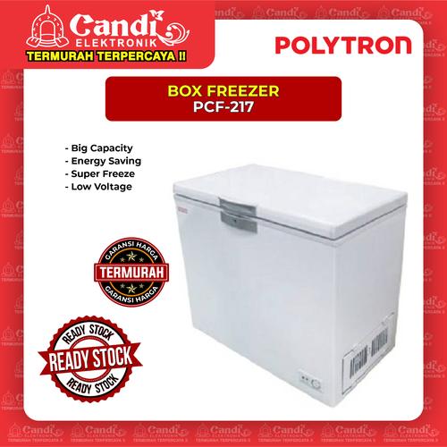 Foto Produk BOX FREEZER 200 LITER POLYTRON PCF-217 dari Candi Elektronik Solo