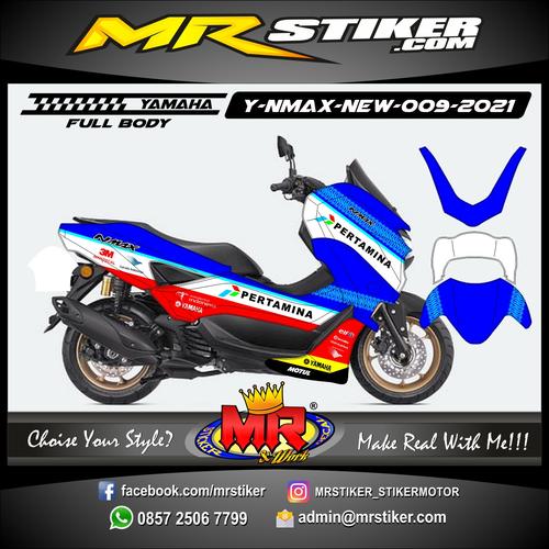 Jual Stiker Decal Motor Yamaha NMAX New Fullbody Stiker Racing