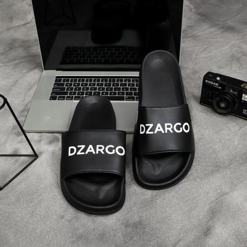 Gambar Sandal Cowok - Slippers Hitam Premium dari DZARGO Official Store Kab. Purbalingga Tokopedia
