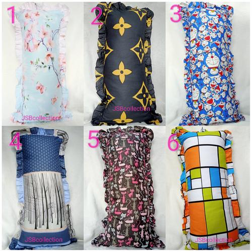 Foto Produk Bantal cinta jumbo 100x50cm + rimpel jadetabek bisa grab/gosend dari jsb collection