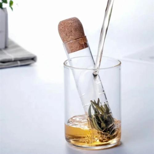 Foto Produk Tea Infuser Glass Tube Strainer - Saringan Teh Kaca Borosilicate dari Kopi Jayakarta