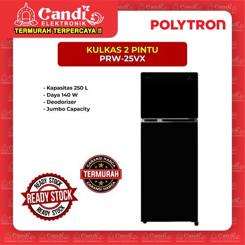 Foto Produk KULKAS 2 PINTU POLYTRON PRW-25VX dari Candi Elektronik Solo