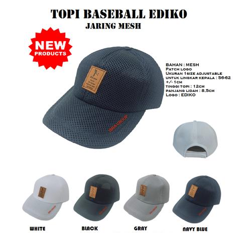Jual TOPI BASEBALL EDIKO JARING GOLF LOGO EDIKO TOPI PRIA DISTRO ...