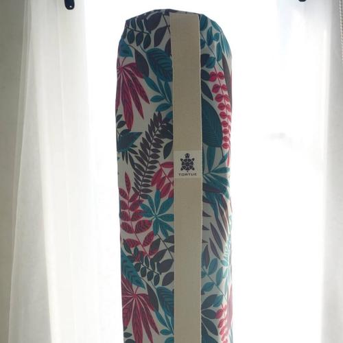 Gambar TORTUE BAG Yoga Mat - PINK FOREST dari YogaNeka Jakarta Barat Tokopedia