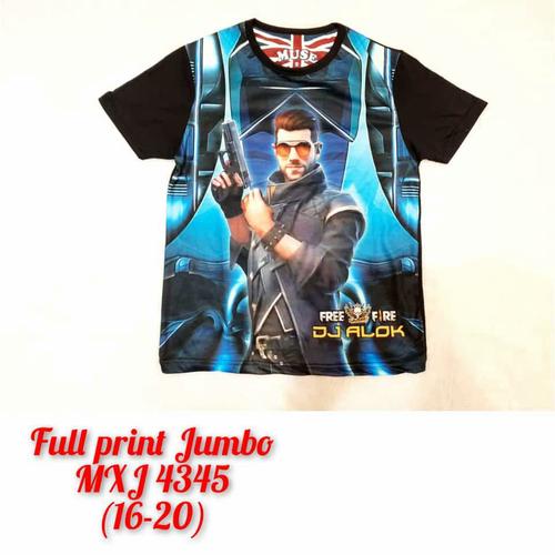 Foto Produk Kaos Free Fire merk Muse by Furo big size 16,18,20 dari Hanake Collection