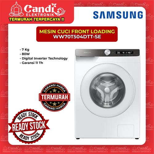 Foto Produk MESIN CUCI FRONT LOADING SAMSUNG WW70T504DTT-SE dari Candi Elektronik Solo