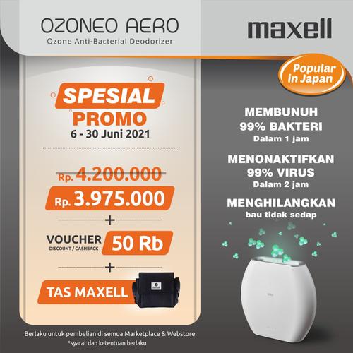 Foto Produk MAXELL OZONEO AERO MXAP-AE270WH AIR PURIFIER ANTI VIRUS & ANTI BAKTERI dari Maxell Projector
