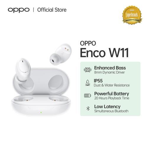 Foto Produk OPPO Enco W11 Wireless Earphone (Garansi Resmi) dari OPPO OFFICIAL STORE