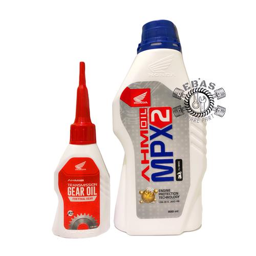 Foto Produk PAKET AHM OLI MPX2 & GARDAN MOTOR MATIC HONDA dari E bas Spareparts