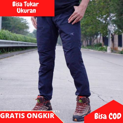 Foto Produk Celana Panjang Gunung Cargo Quick Dry Razzor Panbel Reguler Original - Biru, M dari Komo Outdoor