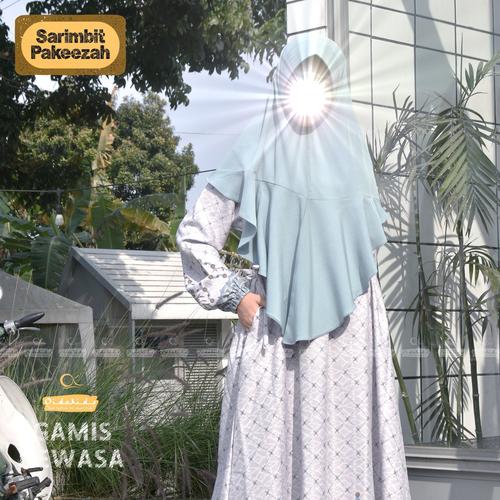Foto Produk Gamis Dewasa Pakeezah set Jilbab by Oidokids dari kedai berkah