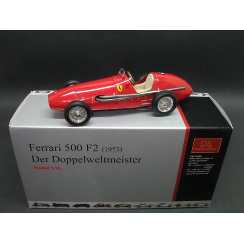 CMC Ferrari 500 F2 Der Doppelweltmeister フェラーリ 赤 レッド 1/18