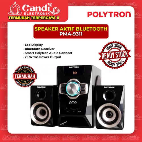 Foto Produk SPEAKER AKTIF BLUETOOTH POLYTRON PMA-9311 dari Candi Elektronik Solo