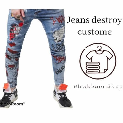 customised jeans