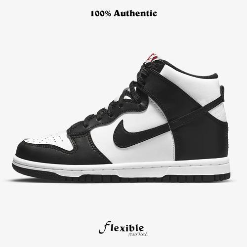 dunk low high black white