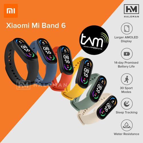 Jual Xiaomi Miband 6 Smart Band Mi Band 6 Amoled jam tangangan - Kab.  Tangerang - Central Communication1 | Tokopedia