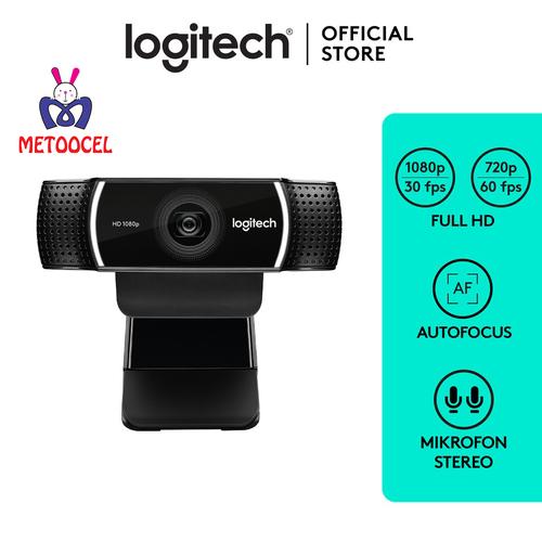 Promo WEBCAM LOGITECH C922 PRO STREAM FHD 60fps Gamer Cam Cicil