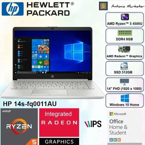 Hp Laptop Amd Ryzen 4500u Laptop Amd Ryzen 4500u HP 14S AMD Ryzen