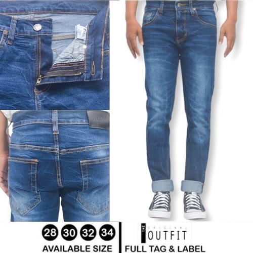 Jual CELANA JEANS PRIA RAW FADING 