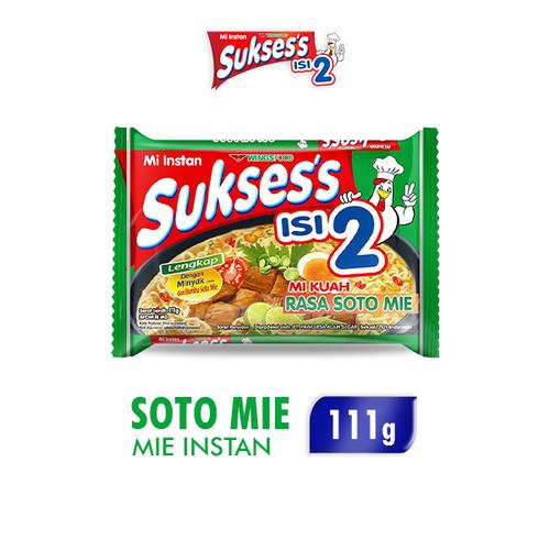 Gambar Suksess Mie Instan Soto 111 gr isi 2 dari Wings Official Store Tokopedia