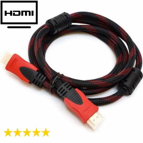Jual CABEL HDMI to HDMI 3M HIGH SPEED HDTV KABEL 3METER MERAH - Jakarta ...