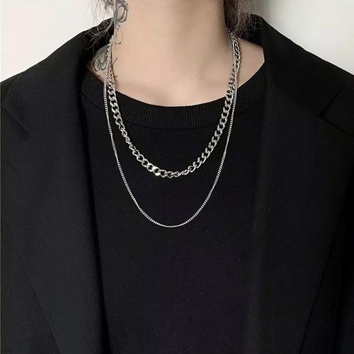 Jual Double Chain Necklace / Kalung 