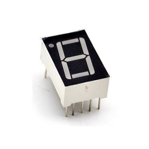 Jual 7 Seven Segment 1 LED Display 1 Digit Red Common Anode 0.56 inch ...