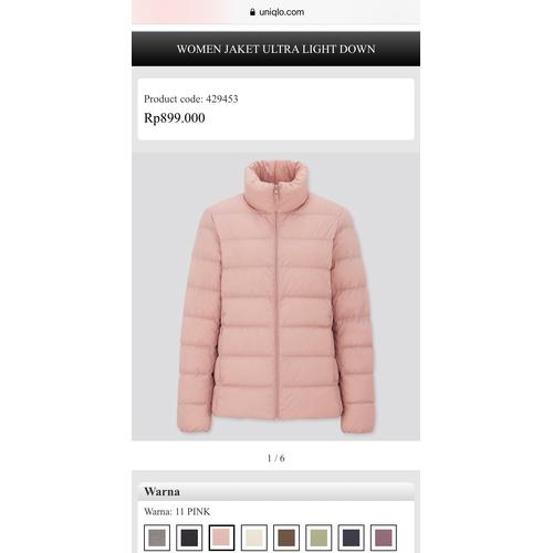 Jual Uniqlo - Ultra Light Down Jacket 